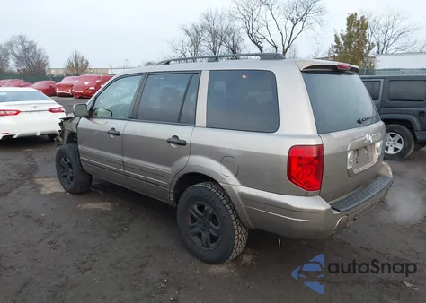 2003 Honda Pilot Ex-L из США, поврежденный, VIN 2HKYF18583H607536
